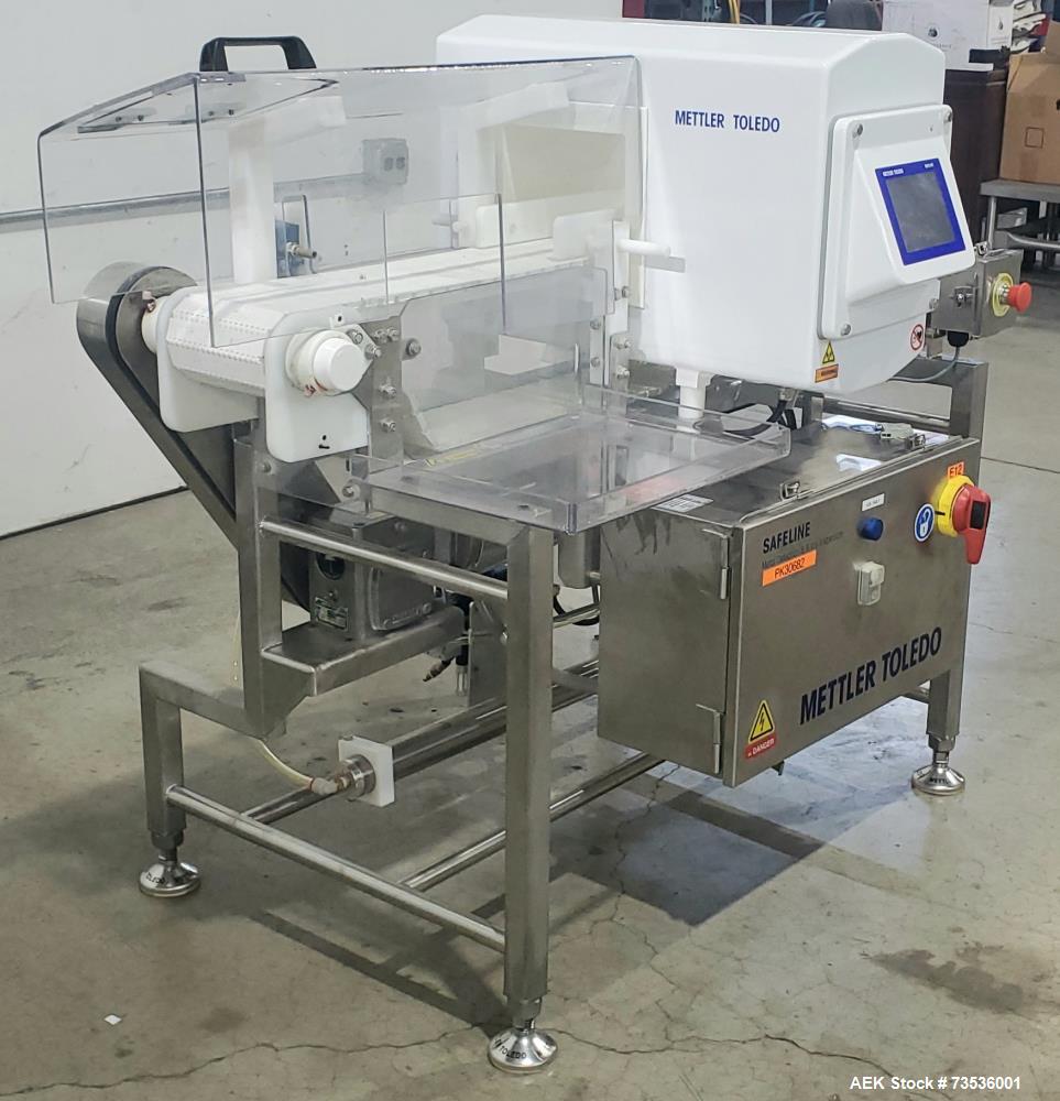 Used Mettler-Toledo SL1500 Conveyor Metal Detector – Air Reject, HMI, IP65